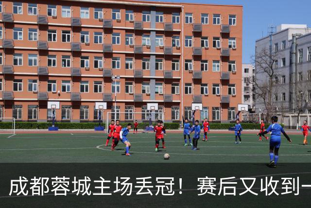 成都蓉城主场丢冠！赛后又收到一个坏消息，他们很可能与冠军无缘